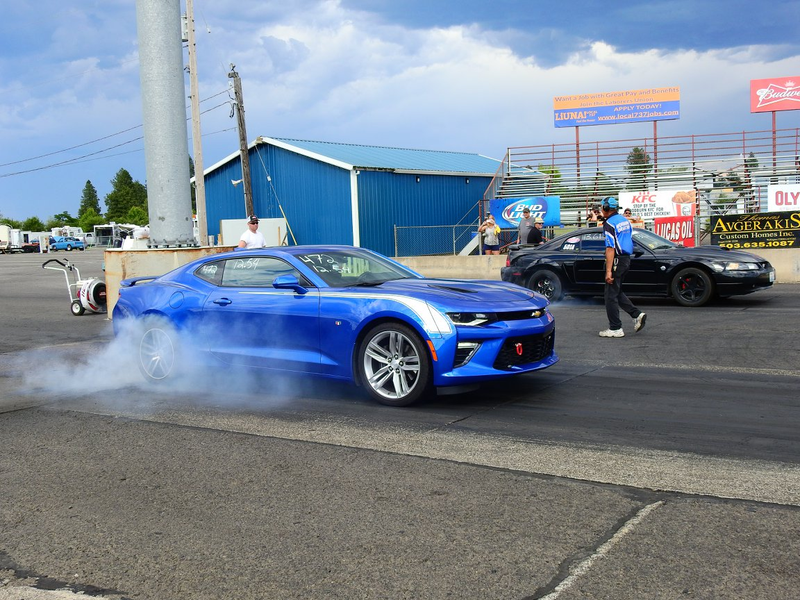 Illustration for article titled Went racing with the Camaro and WON!